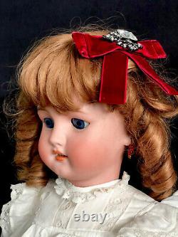 Antique C. M. Bergman & Simon & Halbig 27 Porcelain Doll Bisque Head