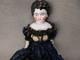 Antique China Head Doll Fragile Dress