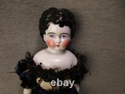 Antique China Head Doll Fragile Dress