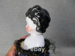 Antique China Head Doll Fragile Dress