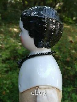 Antique China Head Doll With Cloth Body 19