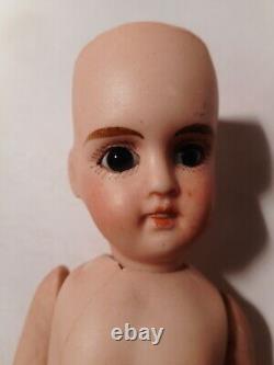 Antique Doll All IN Biscuit Of Porcelain petite française jules verlingue