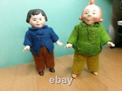 Antique Dolls Germany Max and Moritz doll in original packagin 1910- miniatur