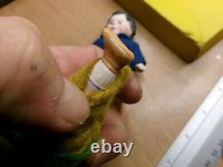 Antique Dolls Germany Max and Moritz doll in original packagin 1910- miniatur