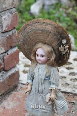 Antique French Doll Julius Nikolaus Steiner A Serie ca 1872-76, tall 12 in