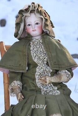 Antique French Fashion Doll by Francois Gaultier 8, tall 26 in