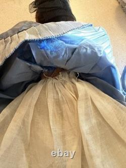 Antique French Jules verilingue Paris France 8 inch orig wig