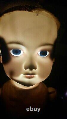 Antique French SFBJ 301 Bisque Head Doll 28in Beautiful