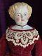 Antique German 11.5 Petite Blonde China Shoulder Head Doll