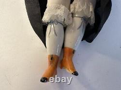 Antique German 15 China Head Doll. Porcelain Arms And Legs