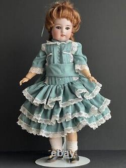 Antique German 21 Simon Halbig 540 Bisque Head Doll Composition Body TLC