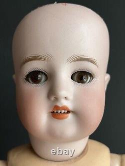 Antique German 21 Simon Halbig 540 Bisque Head Doll Composition Body TLC