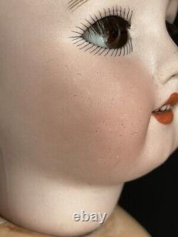 Antique German 21 Simon Halbig 540 Bisque Head Doll Composition Body TLC