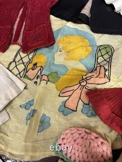 Antique German 22 China Head Doll Germany 6, with a lot of clothes