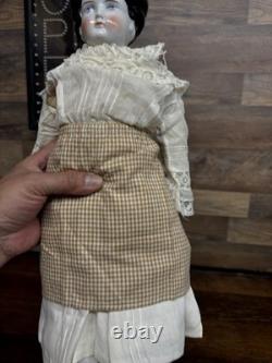 Antique German 22 China Head Doll Germany 6, with a lot of clothes