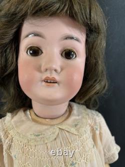Antique German 25.5 Karl Hartman Square Teeth Doll/ Excellent Comp Body