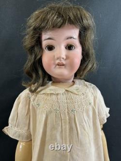 Antique German 25.5 Karl Hartman Square Teeth Doll/ Excellent Comp Body