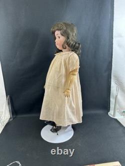 Antique German 25.5 Karl Hartman Square Teeth Doll/ Excellent Comp Body