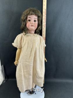 Antique German 25.5 Karl Hartman Square Teeth Doll/ Excellent Comp Body