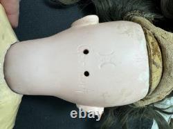Antique German 25.5 Karl Hartman Square Teeth Doll/ Excellent Comp Body