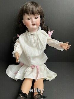 Antique German 25 C M Bergmann Waltershausen 1916 Bisque Head Doll