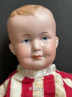 Antique German Armand Marseille 500 12 Bisque Head Character Boy Doll