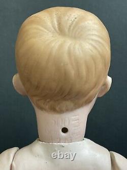 Antique German Armand Marseille 500 12 Bisque Head Character Boy Doll