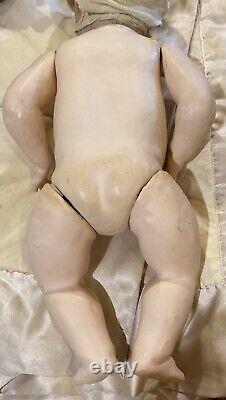 Antique German Bisque 12 Kestner Character Hilda Baby In Lovely Size Perfect