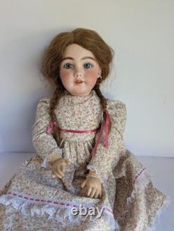 Antique German Bisque Doll S&H 1009 Dep ST 24 In For French Market