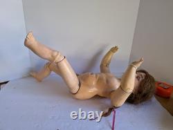 Antique German Bisque Doll S&H 1009 Dep ST 24 In For French Market