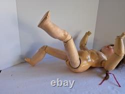 Antique German Bisque Doll S&H 1009 Dep ST 24 In For French Market
