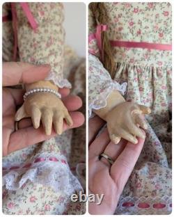 Antique German Bisque Doll S&H 1009 Dep ST 24 In For French Market