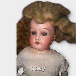 Antique German Bisque Head Doll 15