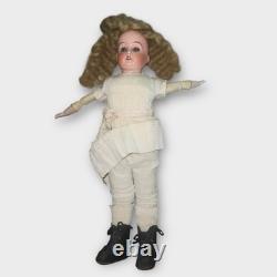 Antique German Bisque Head Doll 15