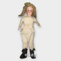 Antique German Bisque Head Doll 15