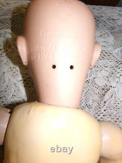 Antique German Bisque Head Doll H Handwerck Simon Halbig 29