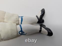 Antique German China Head Doll (1840s 1890s) Rare Hairstyle, Molded Blonde