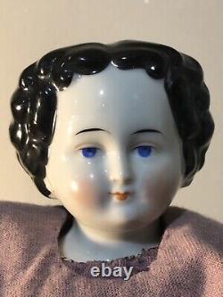 Antique German China Head Doll Approx. 18 1/4'