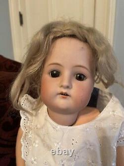 Antique German Cuno Otto Dressel 1912-4 Bisque Head Doll 22 Tall