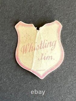Antique German Gebruder Heubach 8774 Whistling Jim Bisque Doll Original Label