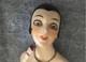 Antique German Half Doll Large Flapper 1920 Exquisite Lady Perfect Porcelain