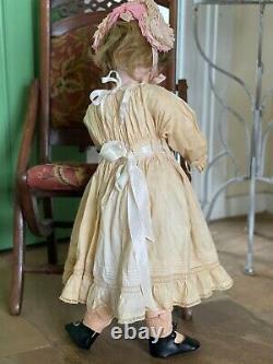 Antique German Heinrich Handwerck Early Doll Rare Life Size 27