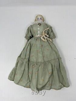 Antique German Highland Mary 14 China Doll