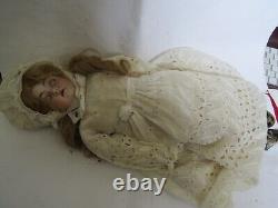 Antique German Kestner 148 Bisque Doll With Original Clothes And Wig