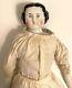 Antique German Kister Covered Wagon Shoulder Head China Doll C1850 Signed