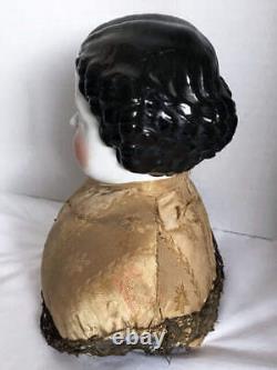 Antique German Large 8 CIVIL War Era China Head Doll- Head Only