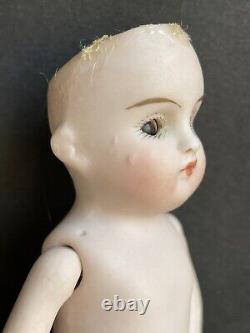 Antique German Miniature 5 Kestner 160  All Bisque Mignonette Doll