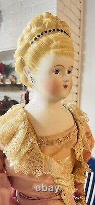 Antique German Parian Doll Empress Augusta Excellent Condition See Pics 4 Info