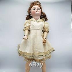 Antique Heinrich Handwerck Doll with Simon & Halbig Porcelain Head Fully Dressed