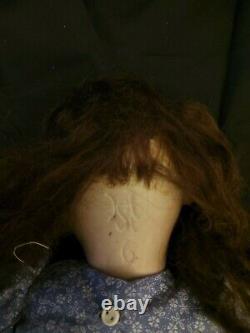 Antique Hermann Steiner Bisque Head Composition Body Doll -Made in Germany 1920s